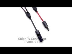 PPE PV40Z 1500V Y Şube Konnektörü 2 ila 1 Güneş Paneli Paralel Adaptörü